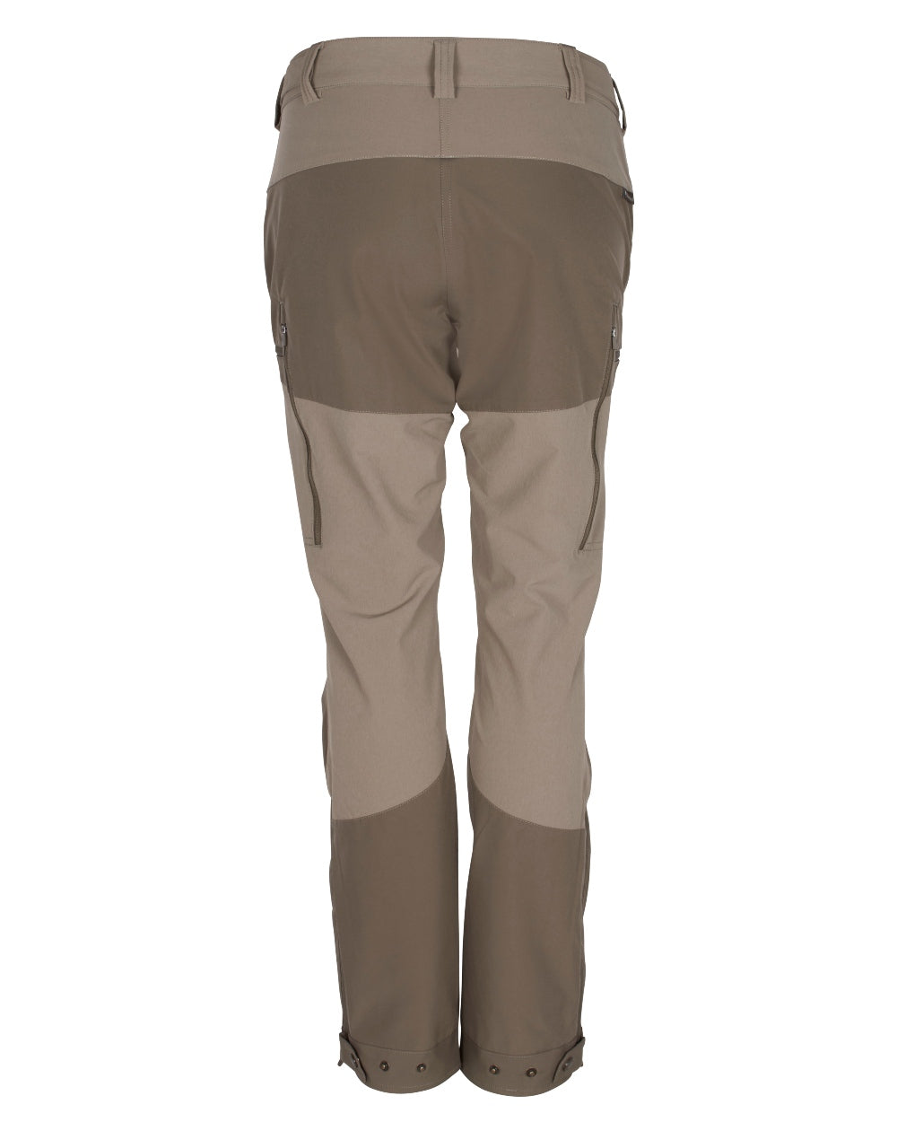 Mole Brown Coloured Pinewood Womens Abisko Brenton Trousers on white background 