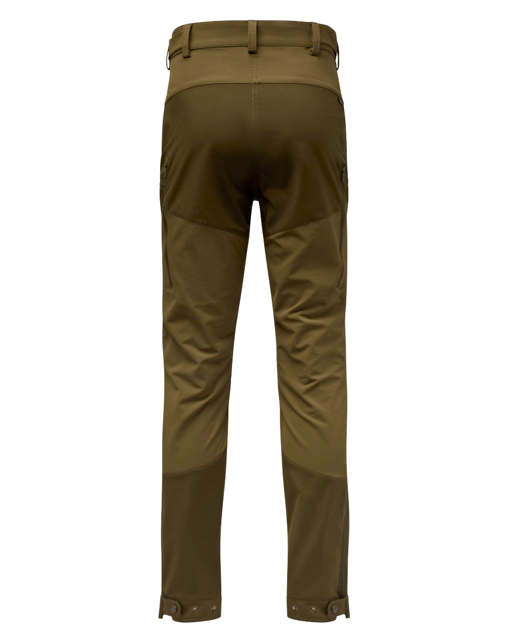 Olive Green Hunting Olive Coloured Pinewood Womens Abisko Brenton Trousers on white background 