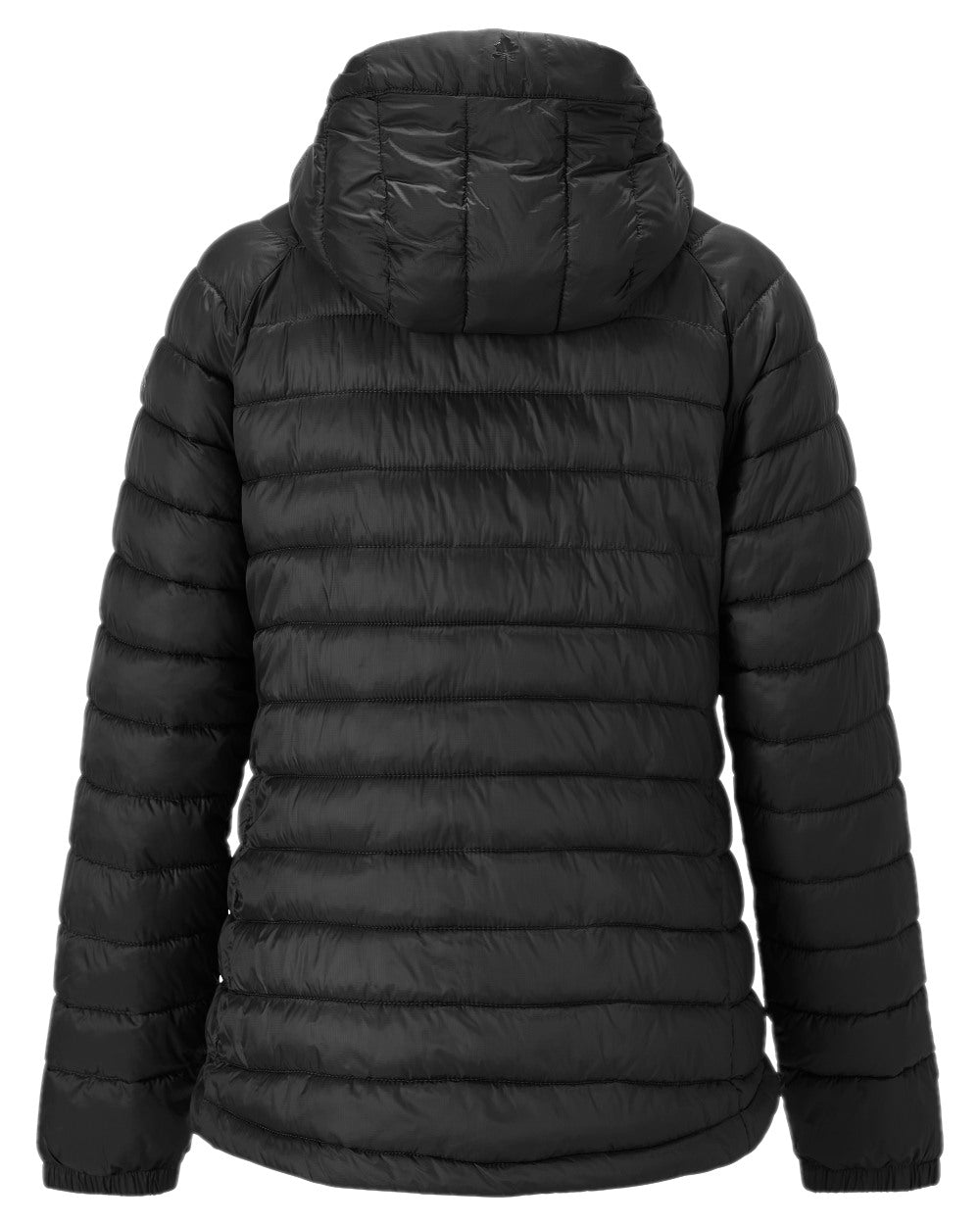Black Coloured Pinewood Womens Abisko Insulation Jacket on white background 