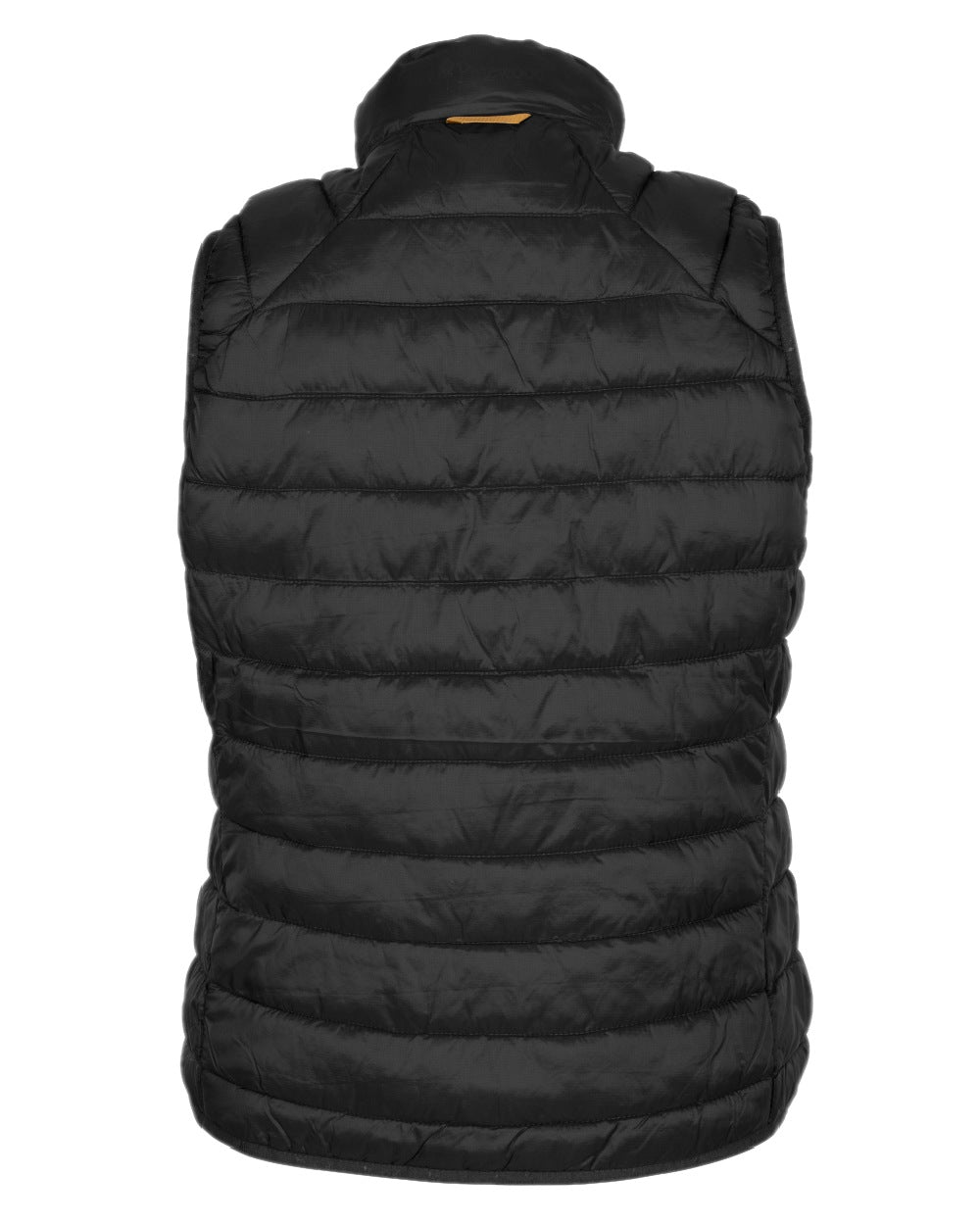 Black Coloured Pinewood Womens Abisko Insulation Vest on white background 