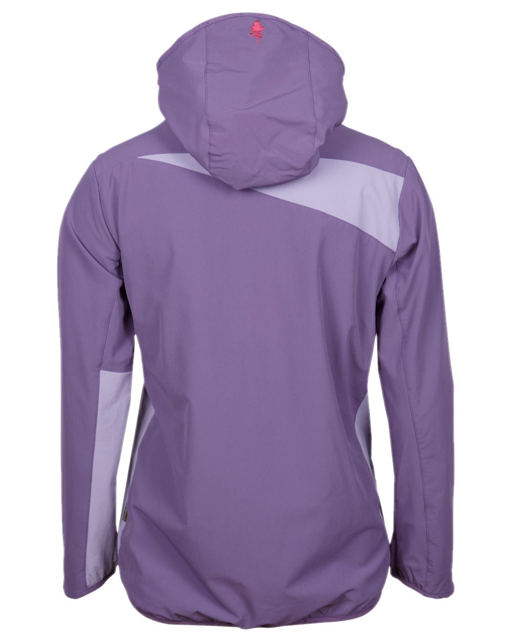 Light Lilac Coloured Pinewood Womens Abisko Light Stretch Jacket on white background 