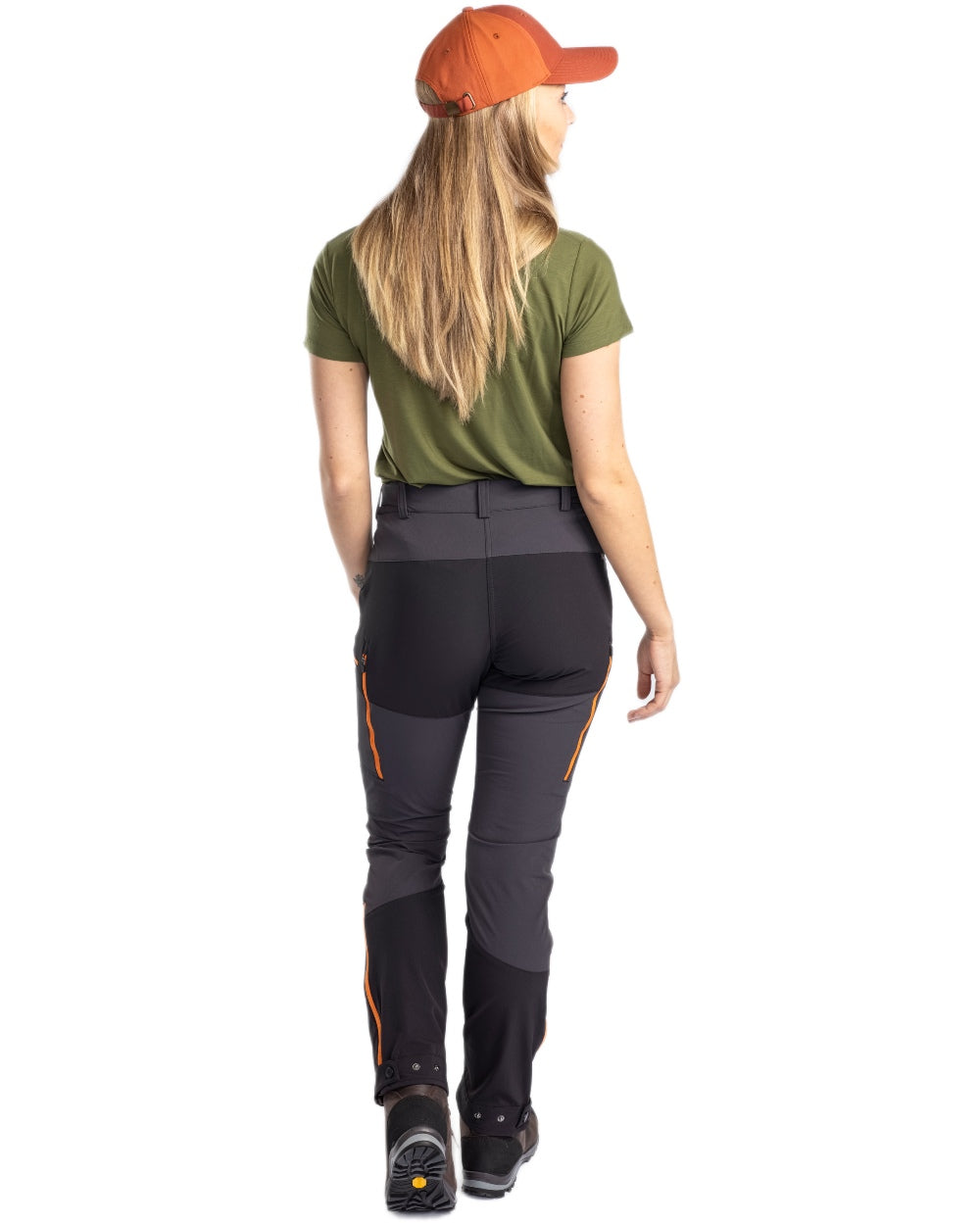 Pine Green coloured Pinewood Womens Active Fast-Dry T-Shirt on white background 