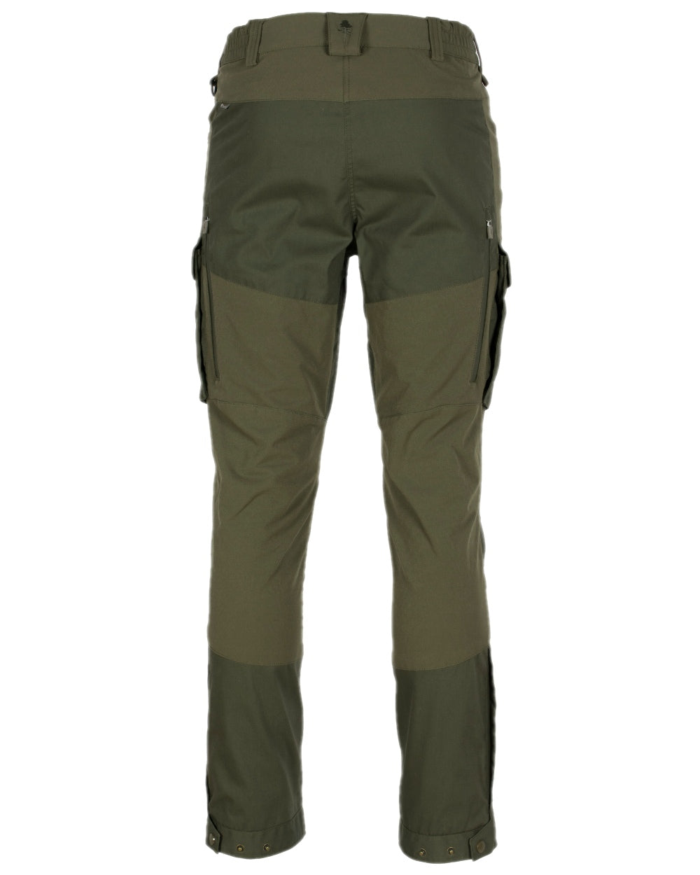 Moss Green Coloured Pinewood Womens Dog Sports Trainer Extreme Trousers on white background 