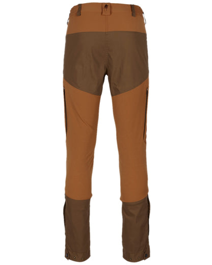 Fudge Nougat Coloured Pinewood Womens Finnveden Hybrid Trousers on white background 