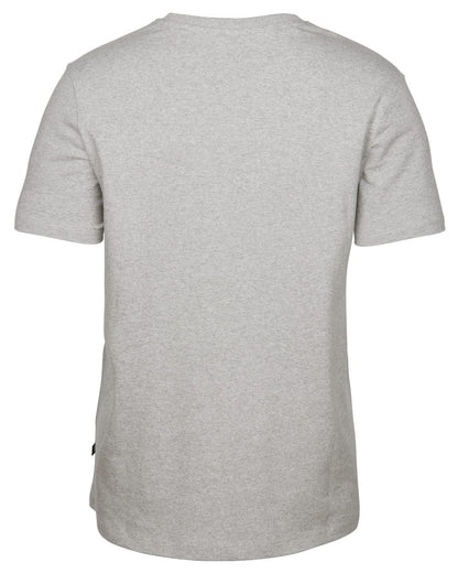 Light Grey Melange coloured Pinewood Womens Finnveden Recycled Outdoor T-Shirt on white background 