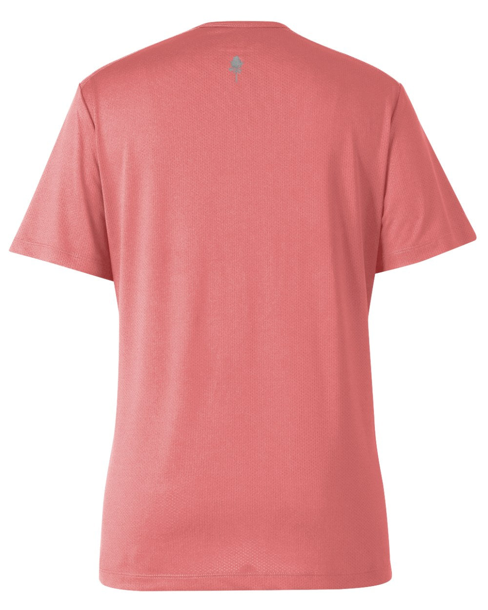 Lantana Pink coloured Pinewood Womens Function T-Shirt on white background 