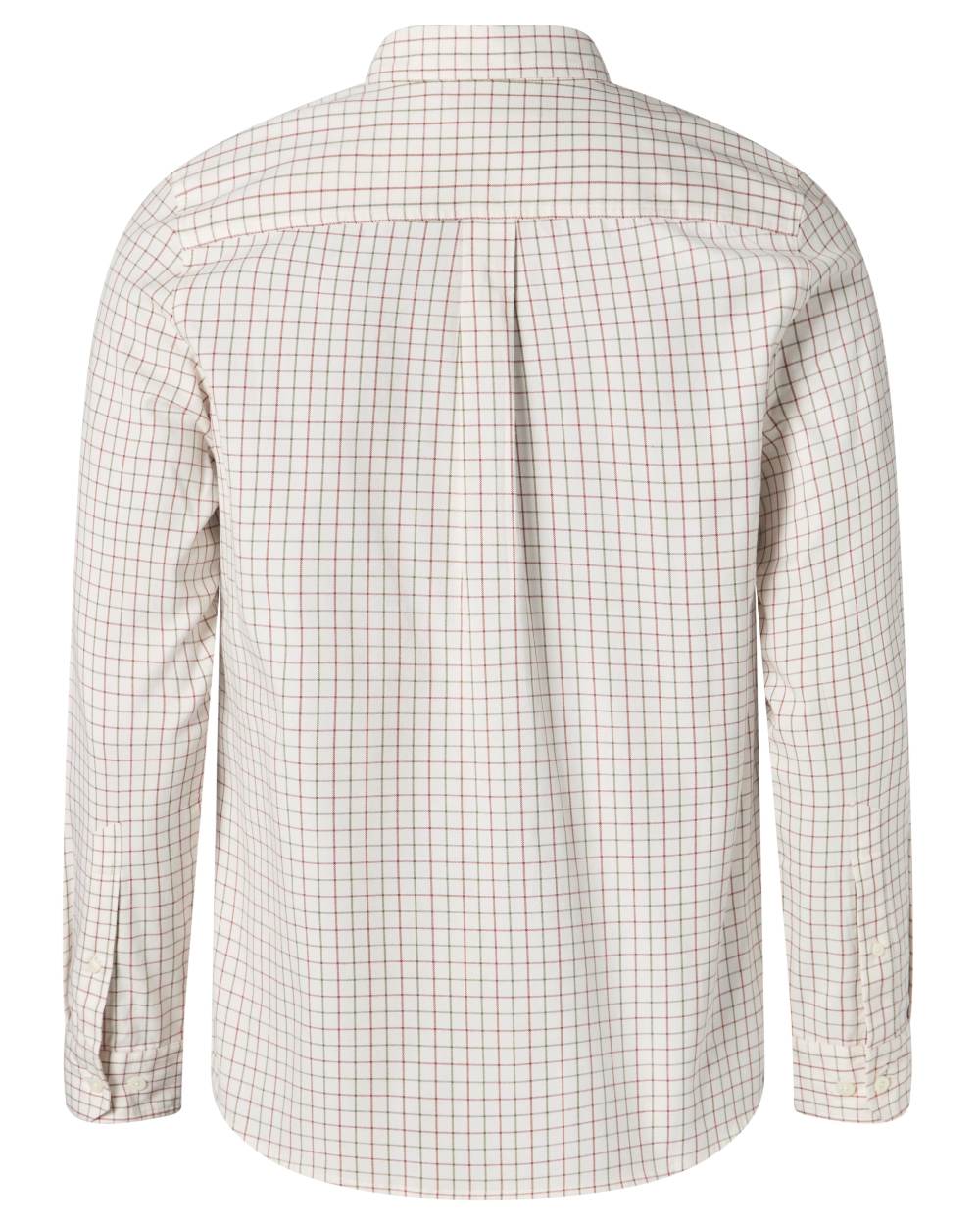 Off White coloured Pinewood Womens Nydala Grouse 2.0 Shirt on white background 