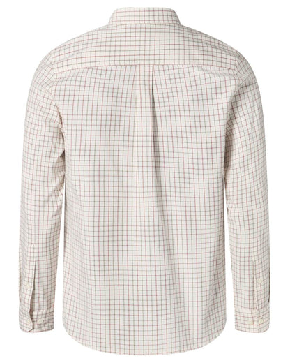 Off White coloured Pinewood Womens Nydala Grouse 2.0 Shirt on white background 