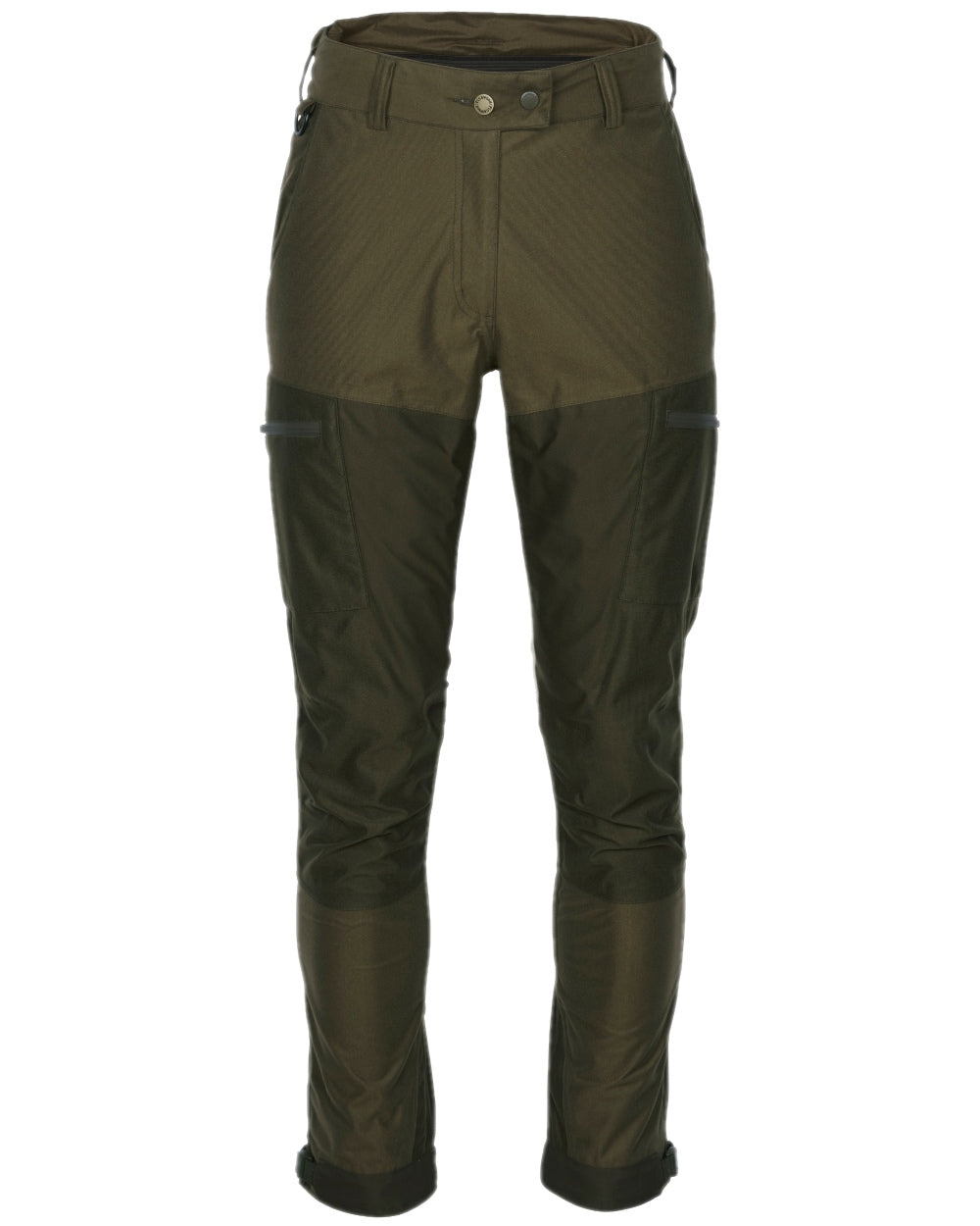 Hunting Brown Suede Brown Coloured Pinewood Womens Retriever Active Trousers on white background 