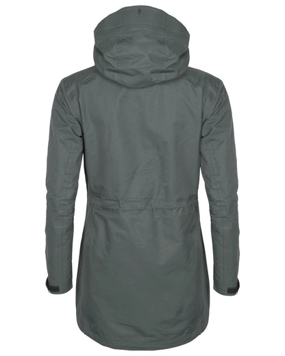 Urban Grey coloured Pinewood Womens Wilda Parka on white background 
