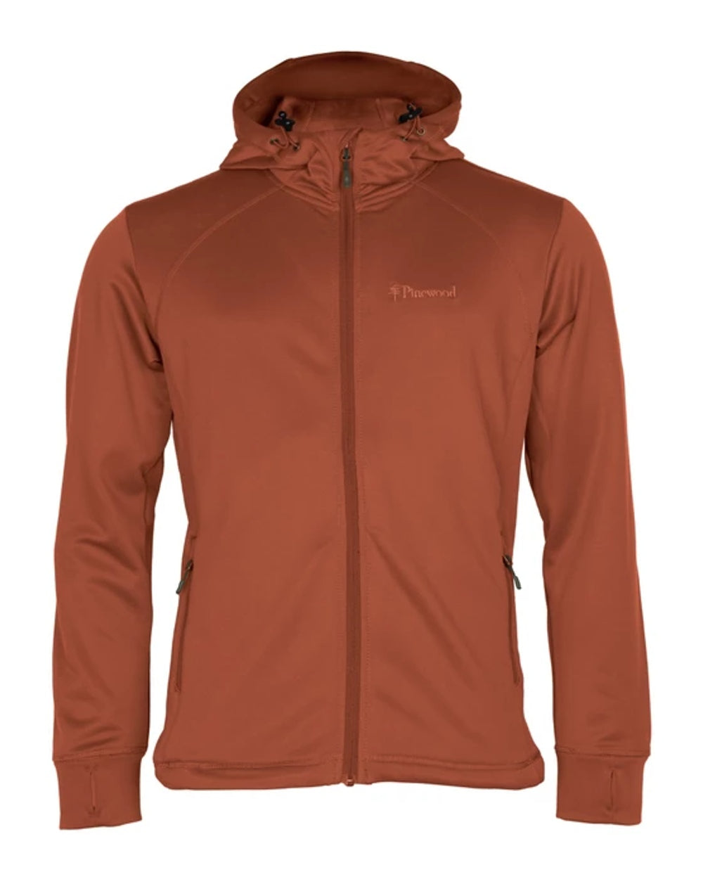 Pinewood Finnveden Hoodie in Terracotta 