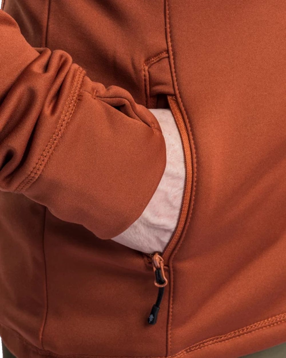 Pinewood Finnveden Hoodie in Terracotta 