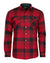 Pinewood Mens Canada Classic 2.0 Shirt in Red/Black #colour_red-black