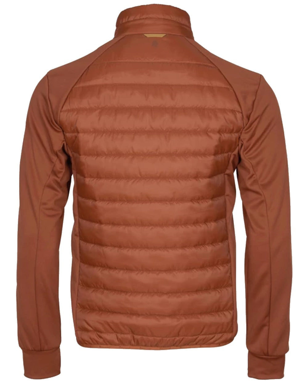 Pinewood Mens Finnveden Hybrid Power Fleece Jacket in Terracotta 