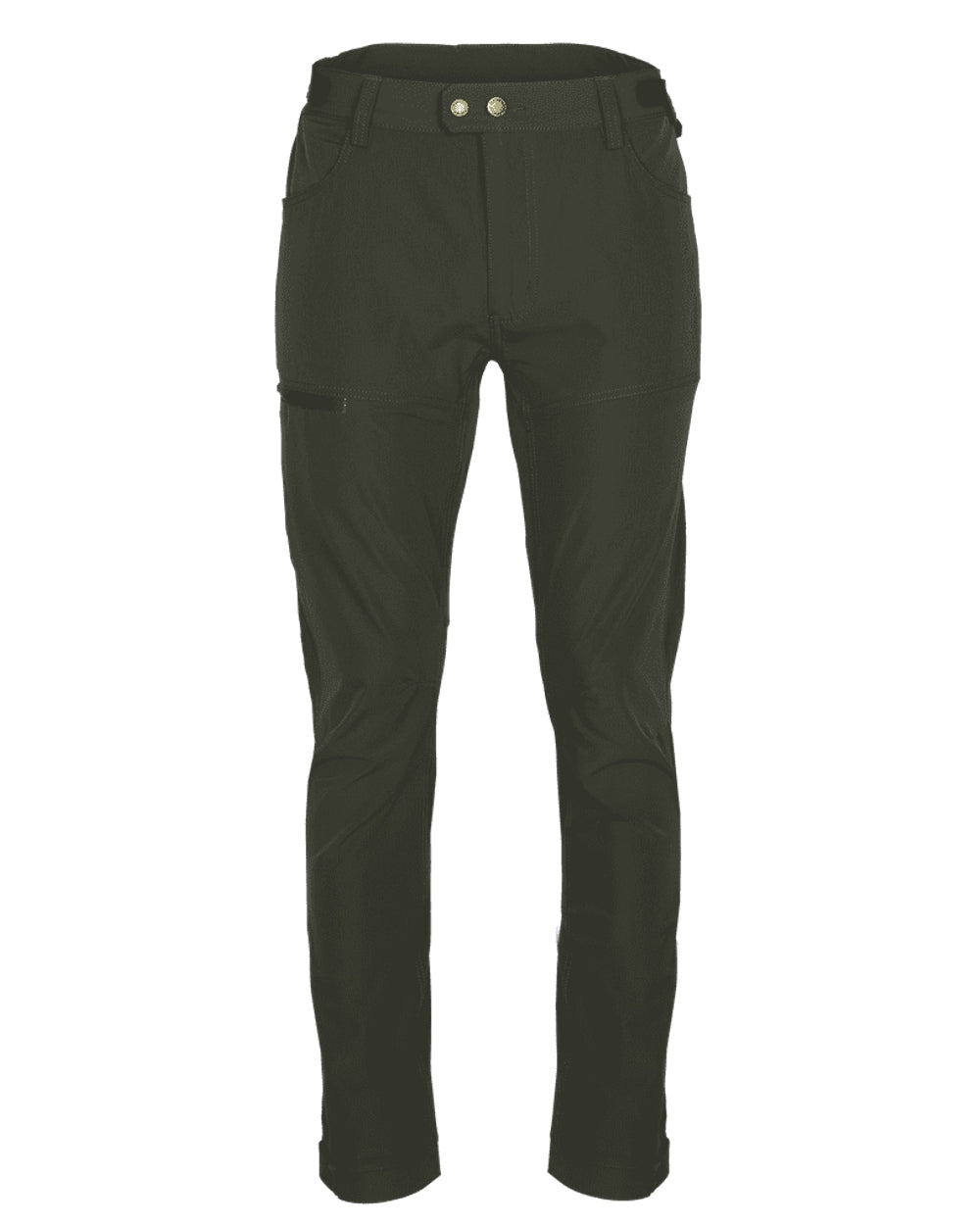 Pinewood Mens Finnveden Trail Stretch Trousers in Dark Green 