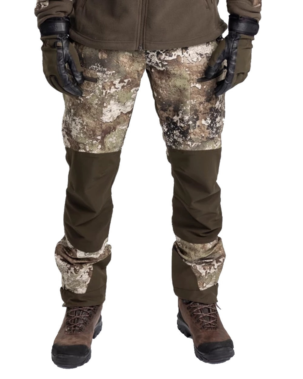 Pinewood Mens Furudal Caribou Hunt Camou Trousers in Camouflage