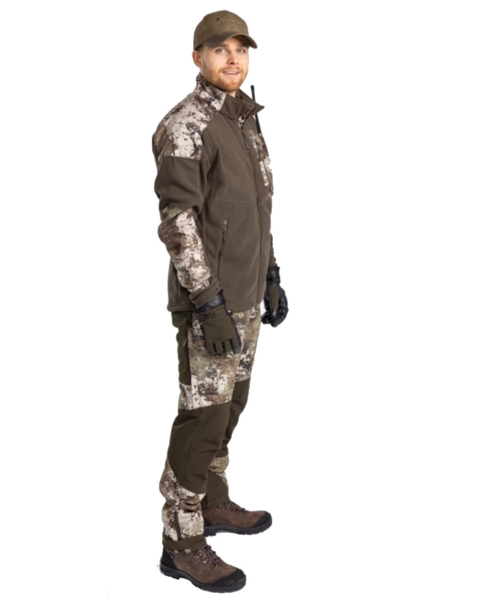Pinewood Mens Furudal Caribou Hunt Camou Trousers in Camouflage