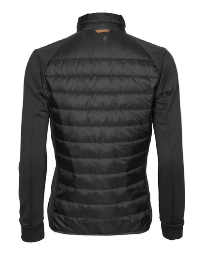 Pinewood Womens Finnveden Hybrid Power Fleece Jacket in Black 