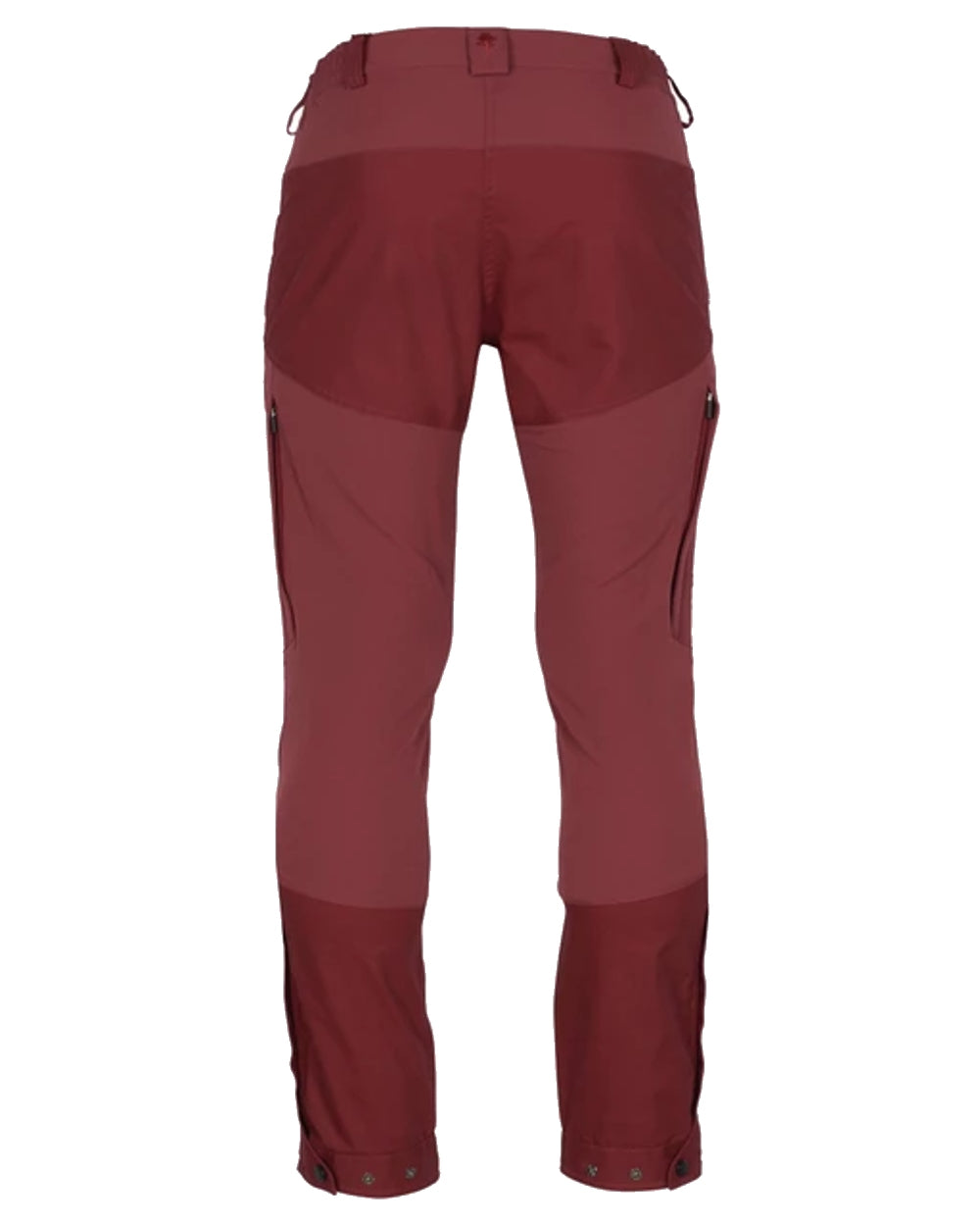 Pinewood Womens Finnveden Hybrid Trousers in Dark Red/Dark Tomato