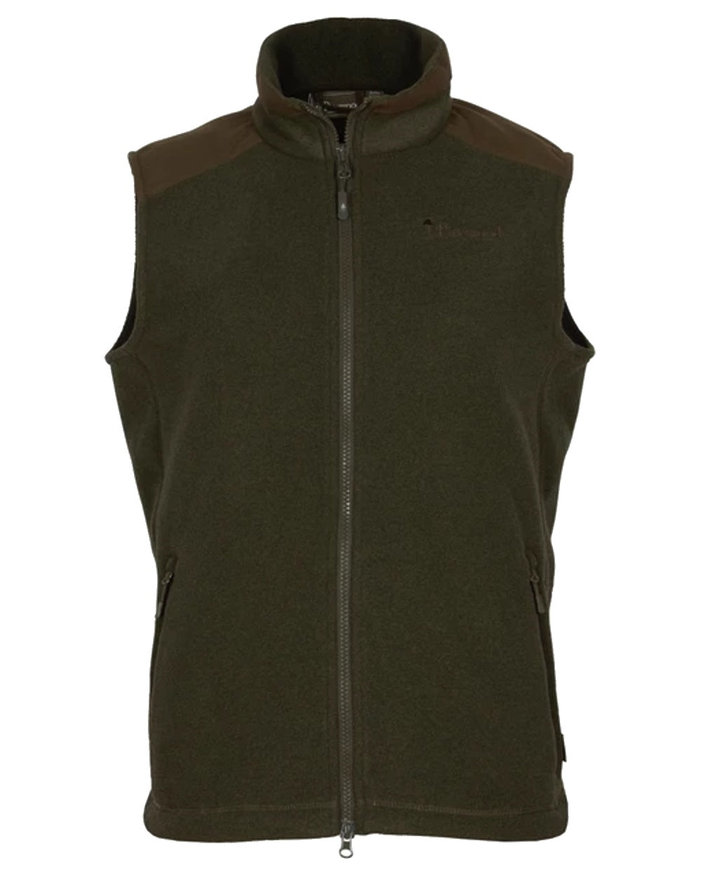 Pinewood Womens Småland Forest Fleece Vest in Hunting Green 