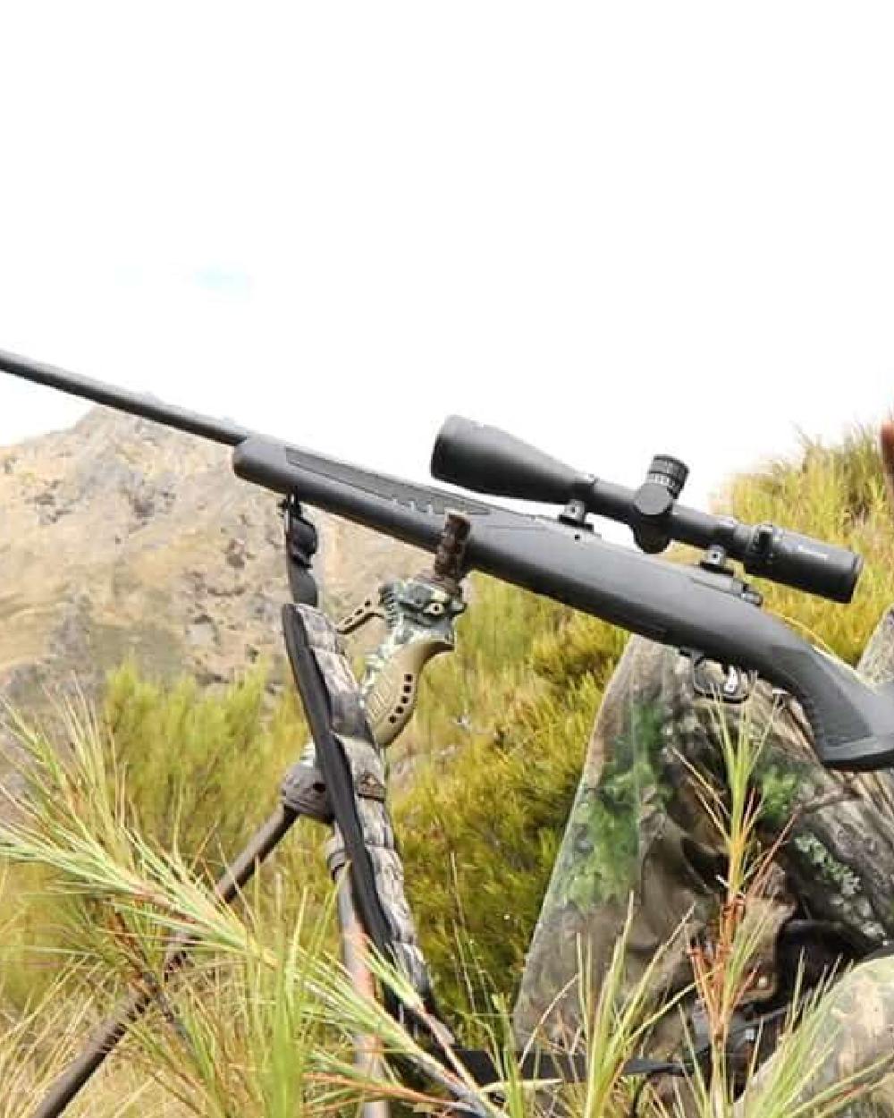 Primos Gen 3 Trigger Stick Tall Tripod On Outdoor Background