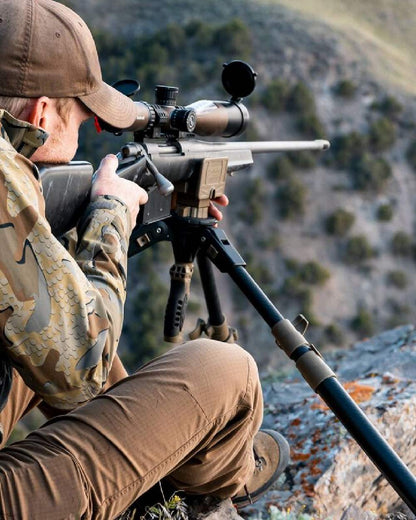 Primos 65900M Apex Carbon Fiber Trigger Stick On Outdoor Background