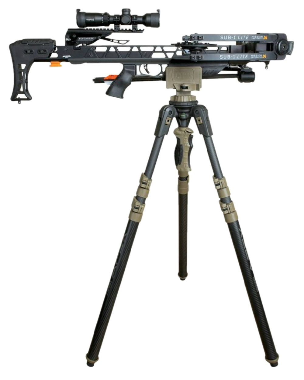 Primos 65900M Apex Carbon Fiber Trigger Stick On White Background