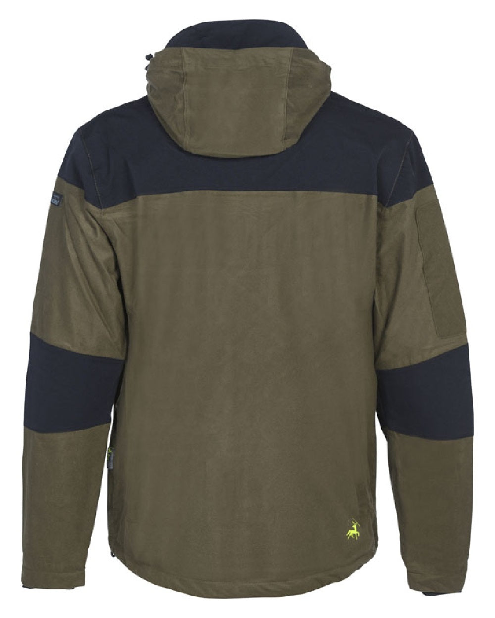 Khaki coloured ProHunt Puma Jacket on white background 