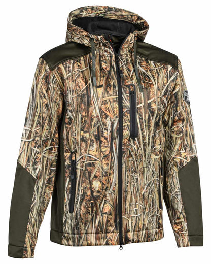 Camo Wet coloured ProHunt Mens Wolf Jacket on white background 