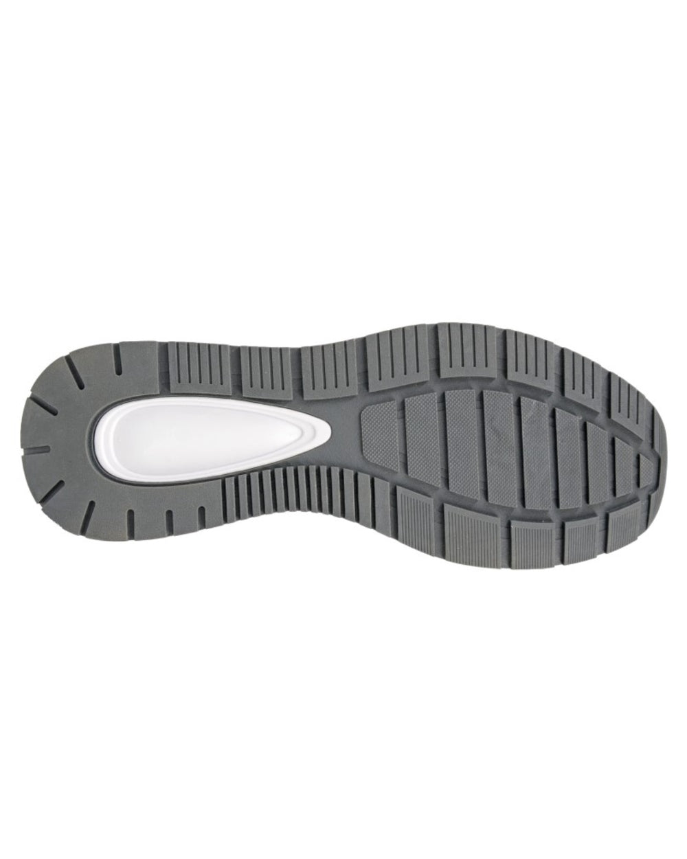Navy coloured Route 21 Mens 6 Eye Casual Trainers on white background 