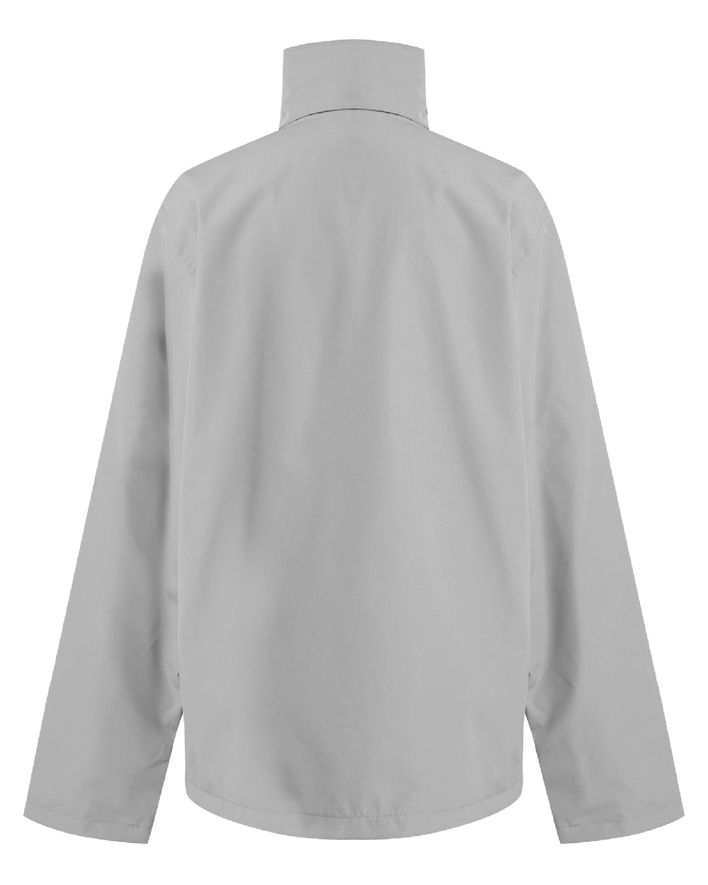 Mineral Grey Black coloured Regatta Mens Ascender Waterproof Shell Jacket on white background 