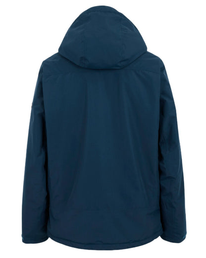 Moon Light Denim Coloured Regatta Mens Caspen Waterproof Insulated Jacket on white background 