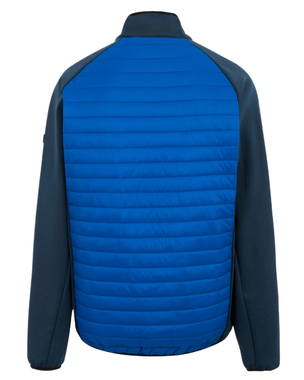 Snorkel Blue Moonlight Denim Coloured Regatta Mens Clumber Hybrid Jacket on white background 