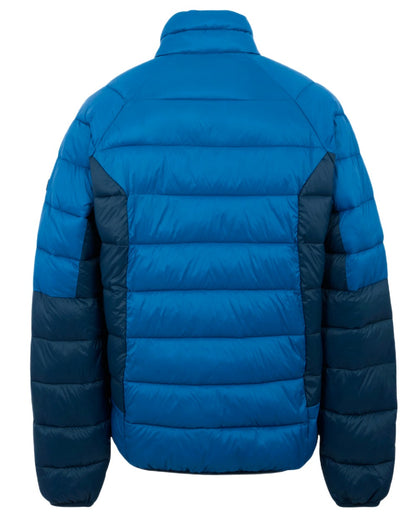 Snorkel Blue Moonlight Denim Coloured Regatta Mens Dalent Padded Jacket on white background 