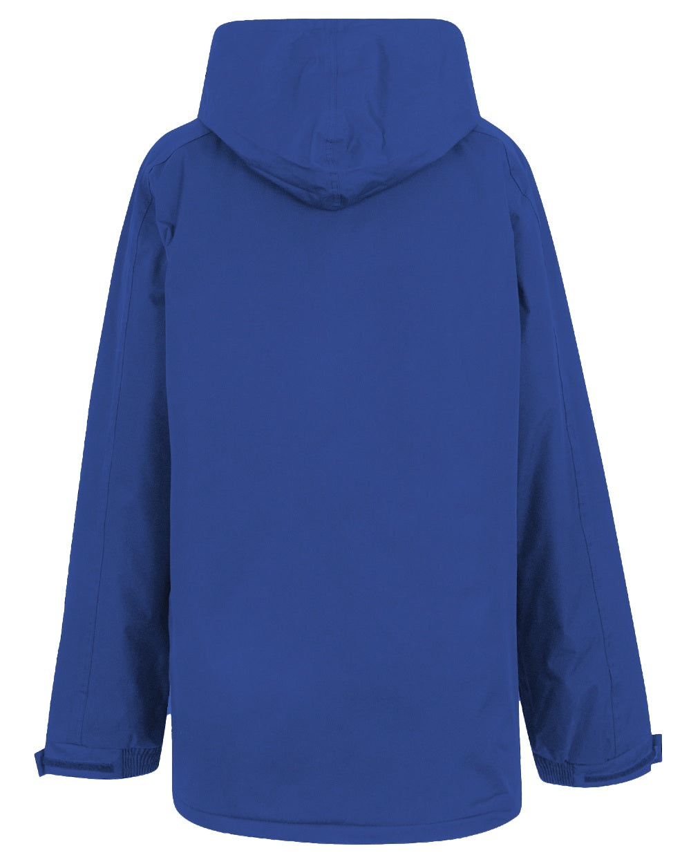 New Royal coloured Regatta Mens Dover Waterproof Parka Jacket on white background 