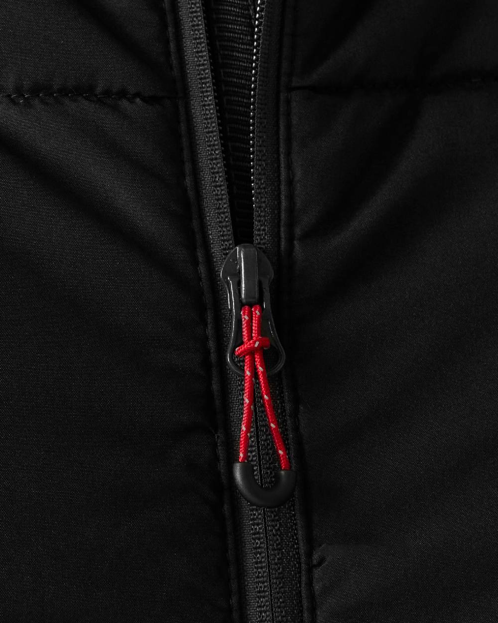 Black coloured Regatta Mens Essential Hybrid Jacket on white background 