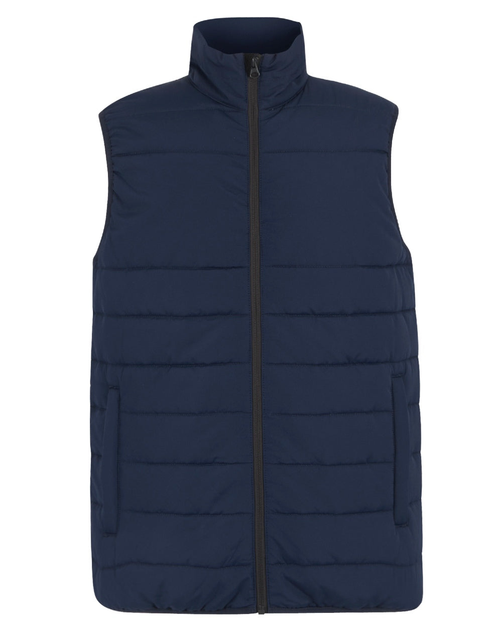 Navy coloured Regatta Mens Essential Thermal Bodywarmer on white background 