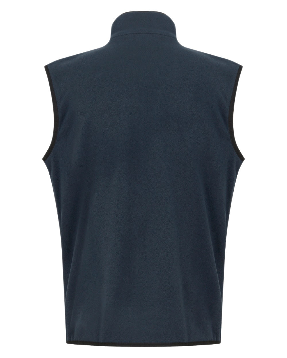 Navy Coloured Regatta Mens Frankie Fleece Gilet on white background 