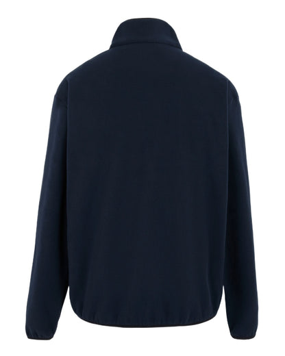 Navy Coloured Regatta Mens Frankie Full Zip Fleece Jacket on white background 