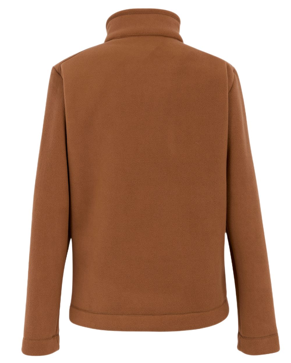 Glazed Ginger Black Coloured Regatta Mens Garrian II Full Zip Fleece Jacket on white background 