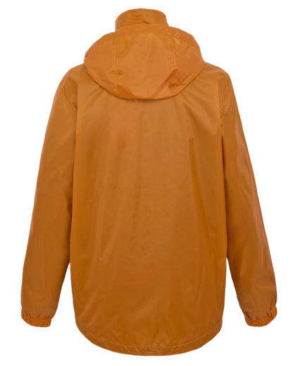 Fox Coloured Regatta Mens Lyle IV Waterproof Packaway Jacket on white background 