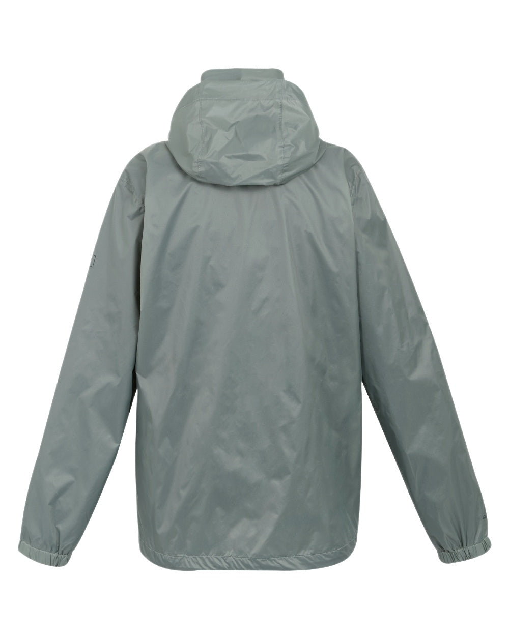 Glacier Coloured Regatta Mens Lyle IV Waterproof Packaway Jacket on white background 