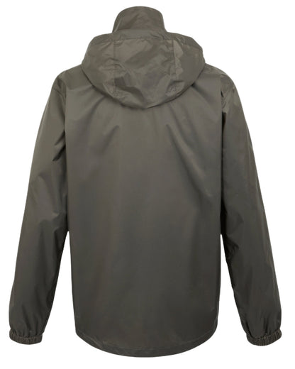 Treetop Coloured Regatta Mens Lyle IV Waterproof Packaway Jacket on white background 