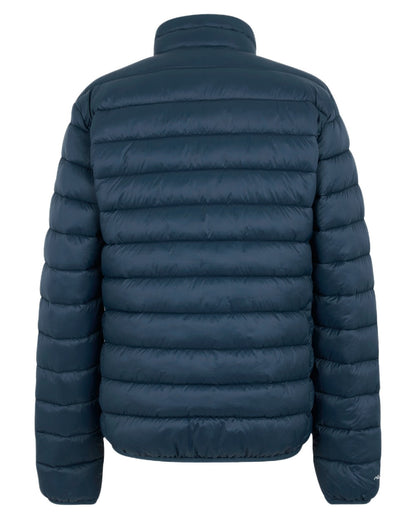 Moon Light Denim Coloured Regatta Mens Marizion Padded Jacket on white background 