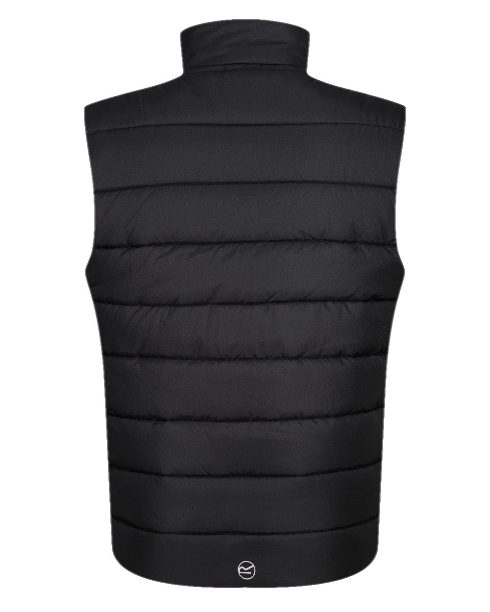 Black New Royal coloured Regatta Mens Navigate Thermal Bodywarmer on white background 