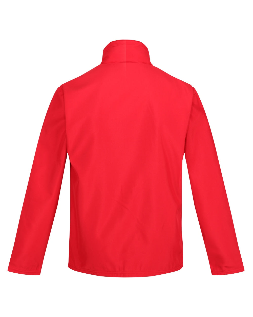 Classic Red Black coloured Regatta Mens Octagon II Printable 3 Layer Membrane Softshell Jacket on white background 