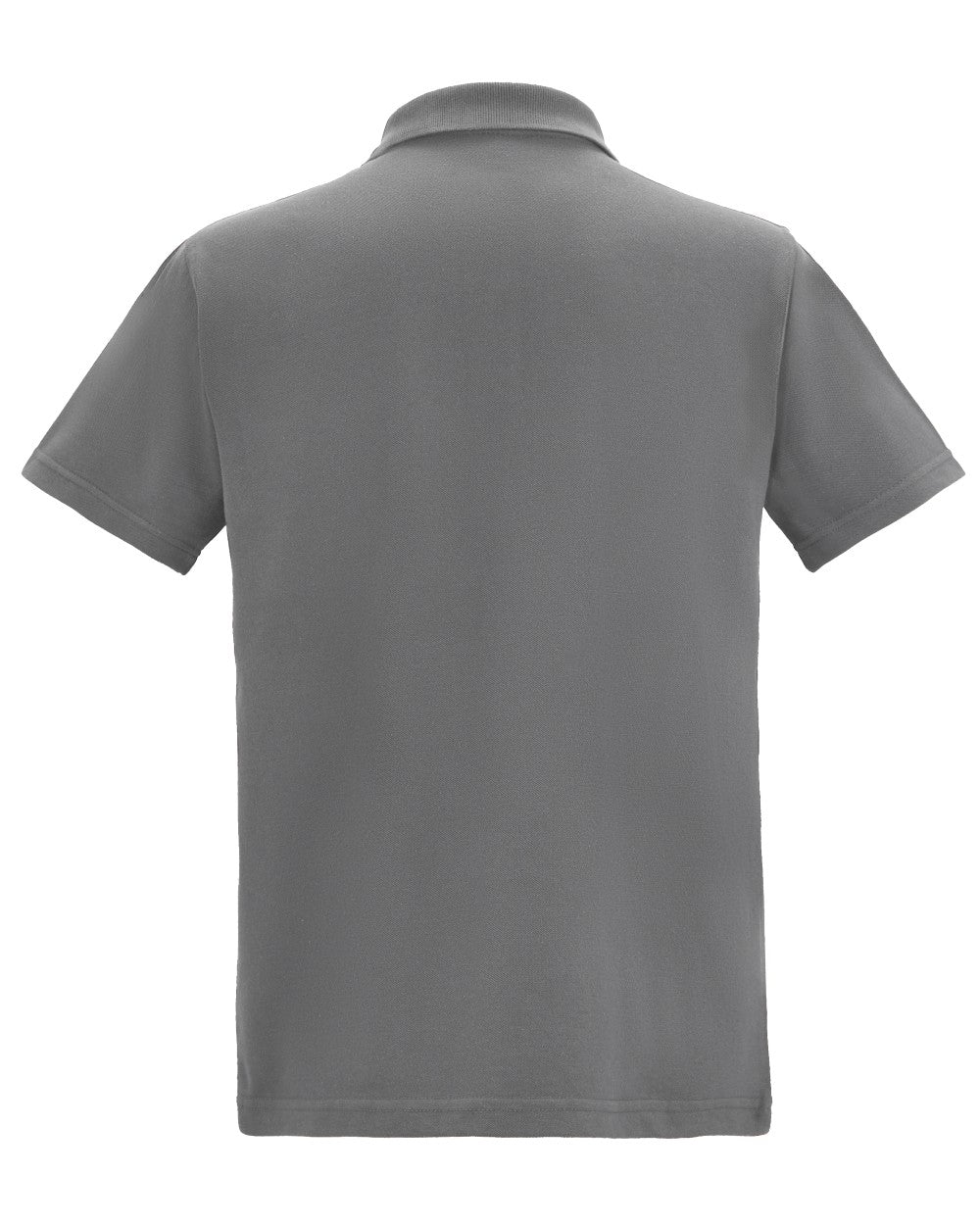 Heather Grey coloured Regatta Mens Pro 50/50 Pique Polo T-Shirt on white background 