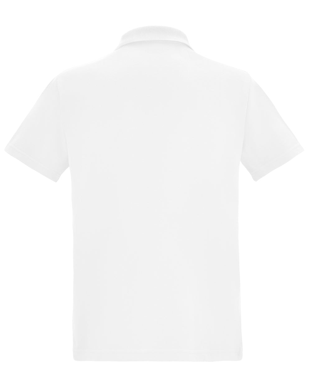 White coloured Regatta Mens Pro 50/50 Pique Polo T-Shirt on white background 