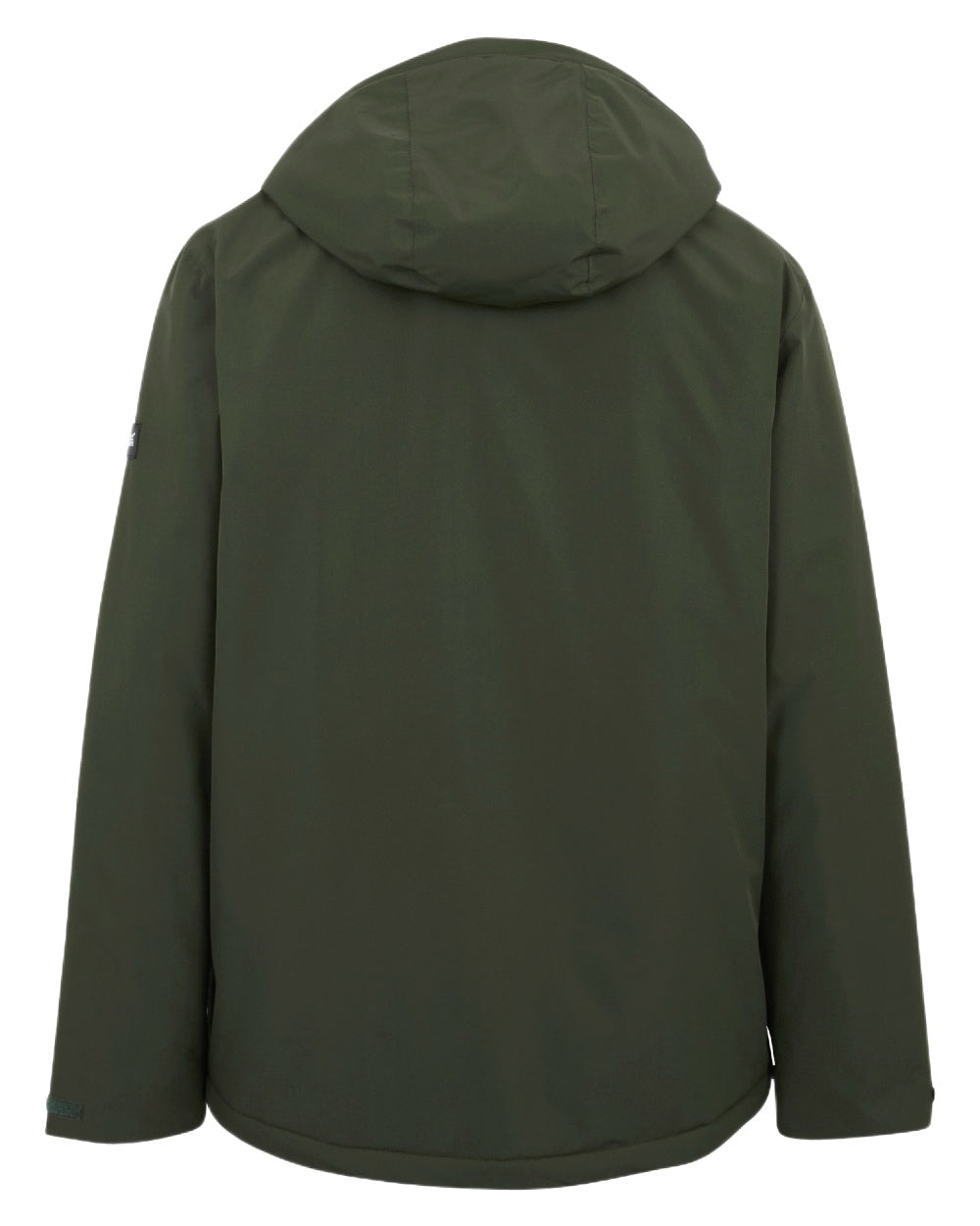 Dark Khaki Coloured Regatta Mens Sterlings Waterproof Insulated Jacket on white background 
