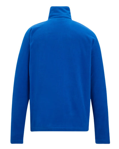 Oxford Blue Navy Coloured Regatta Mens Thompson Lightweight Half Zip Fleece on white background 